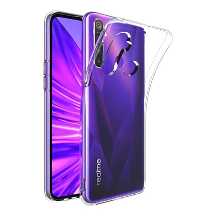 Realme 5i Lüx Şeffaf Silikon Kılıf