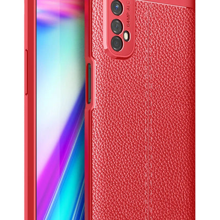 Realme 7 Auto Focus Kapak Kılıf - Kırmızı