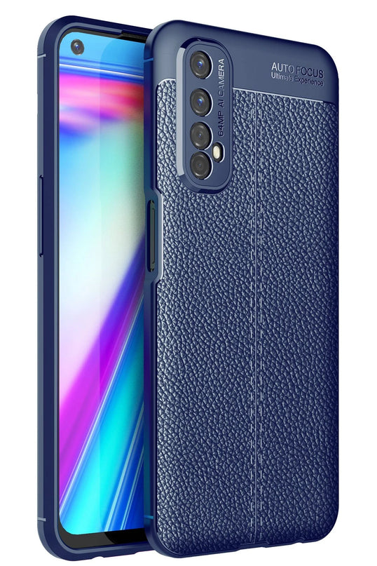 Realme 7 Auto Focus Kapak Kılıf - Lacivert