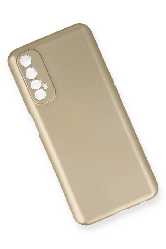 Realme 7 First Silikon Kılıf - Gold 3