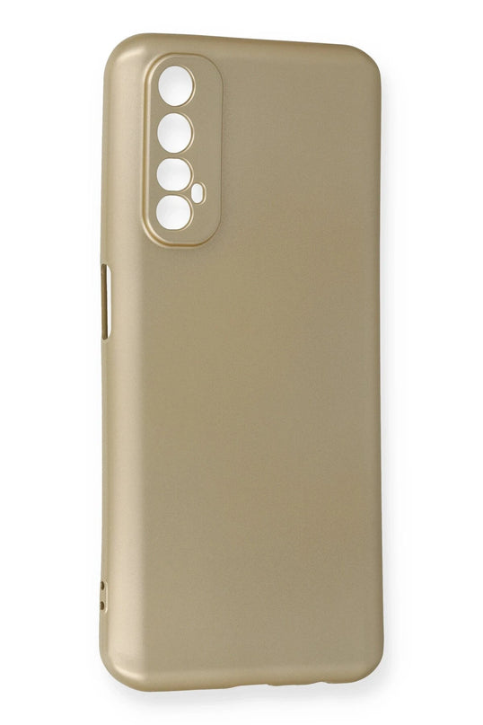 Realme 7 First Silikon Kılıf - Gold 2
