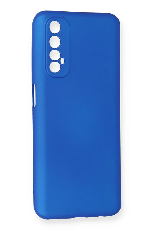 Realme 7 First Silikon Kılıf - Mavi 2