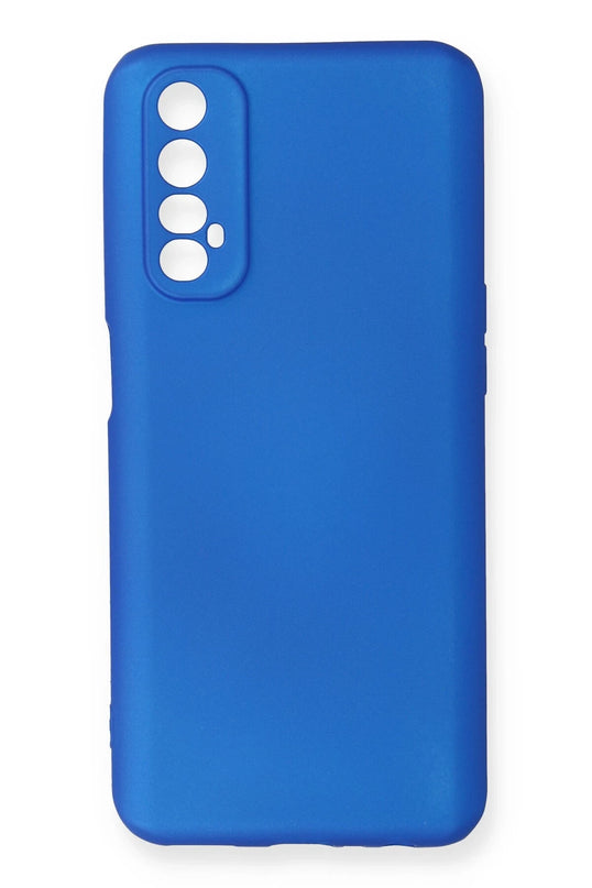 Realme 7 First Silikon Kılıf - Mavi