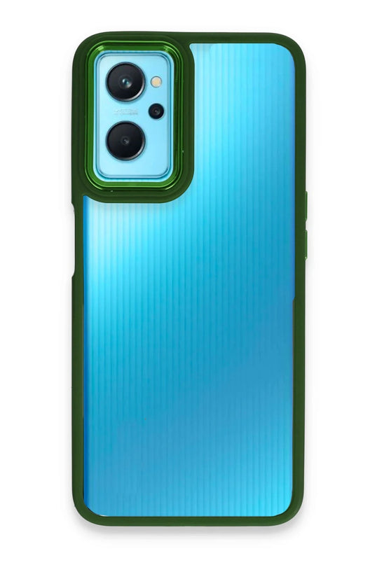 Realme 9i 4G Dora Kapak Kılıf - Haki Yeşil