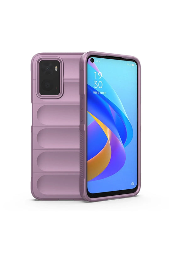 Realme 9i 4G Optimum Silikon Kılıf - Mor