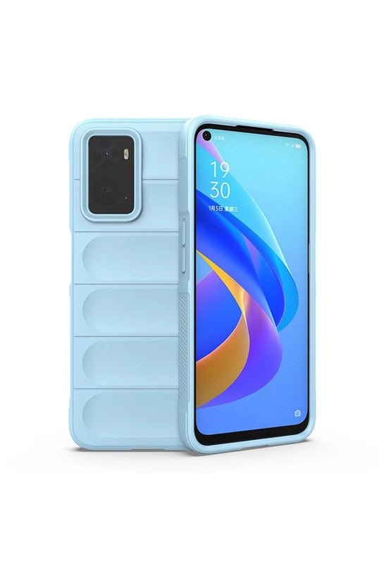 Realme 9i 4G Optimum Silikon Kılıf - Sky Blue