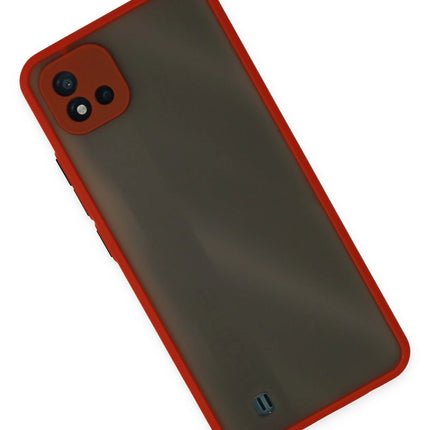 Realme C11 2021 Montreal Silikon Kapak Kılıf - Kırmızı 2