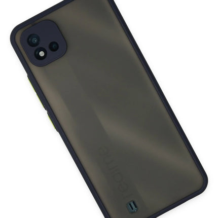 Realme C11 2021 Montreal Silikon Kapak Kılıf - Lacivert 3