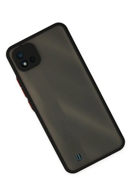 Realme C11 2021 Montreal Silikon Kapak Kılıf - Siyah 2