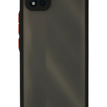 Realme C11 2021 Montreal Silikon Kapak Kılıf - Siyah