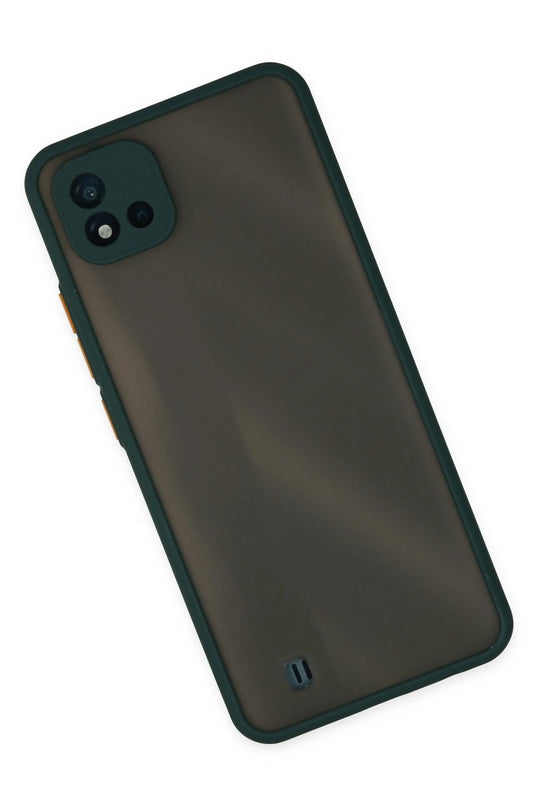 Realme C11 2021 Montreal Silikon Kapak Kılıf - Yeşil 2
