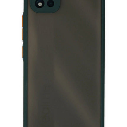 Realme C11 2021 Montreal Silikon Kapak Kılıf - Yeşil
