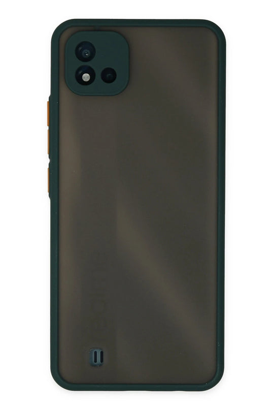 Realme C11 2021 Montreal Silikon Kapak Kılıf - Yeşil