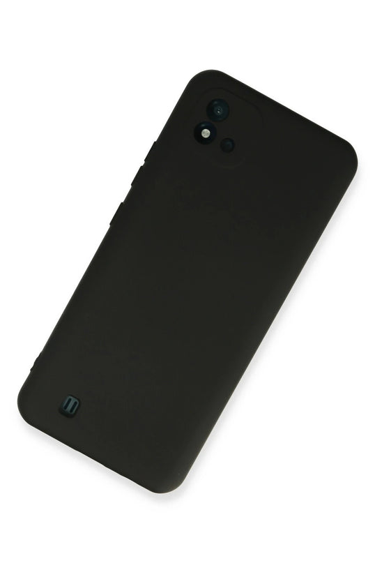 Realme C11 2021 Nano içi Kadife Silikon Kılıf - Siyah 2