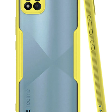 Realme C11 2021 Platin Silikon Kılıf - Sarı