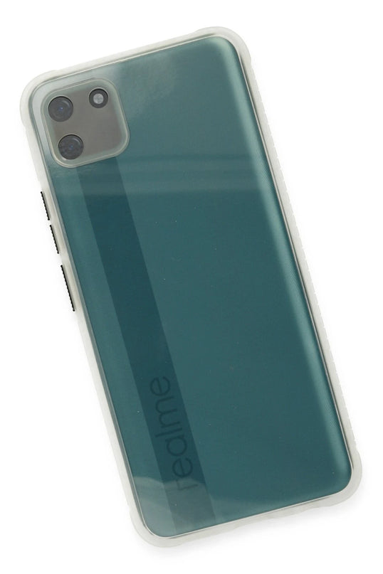 Realme C11 Miami Şeffaf Silikon Kılıf - Şeffaf 3