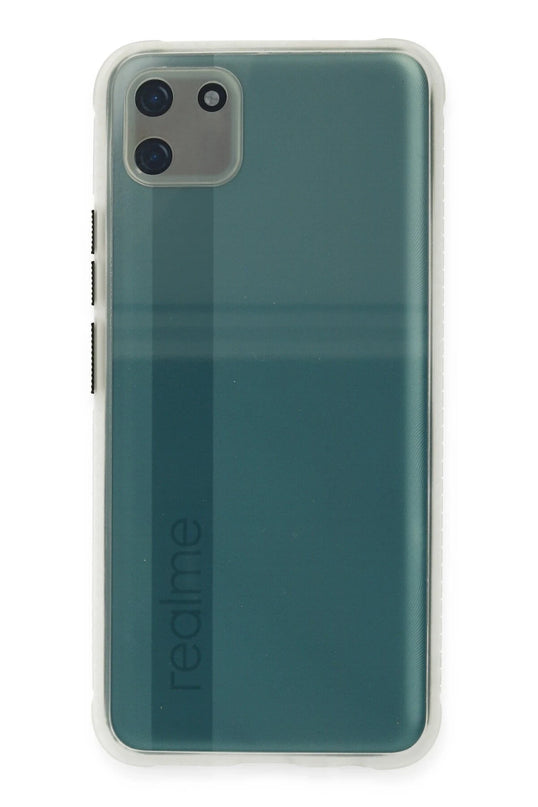 Realme C11 Miami Şeffaf Silikon Kılıf - Şeffaf 2