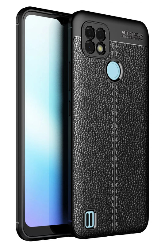 Realme C21 Auto Focus Kapak Kılıf - Siyah