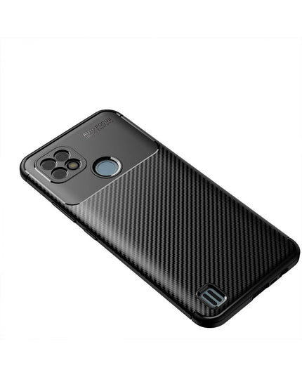 Realme C21 Auto Focus Karbon Kapak Kılıf - Siyah 2