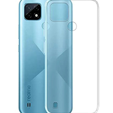 Realme C21 Lüx Şeffaf Silikon Kılıf