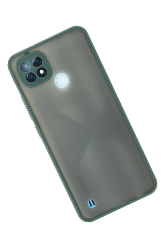 Realme C21 Montreal Silikon Kapak Kılıf - Yeşil 2