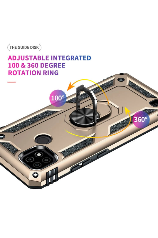 Realme C21 Sofya Yüzüklü Silikon Kapak Kılıf 5