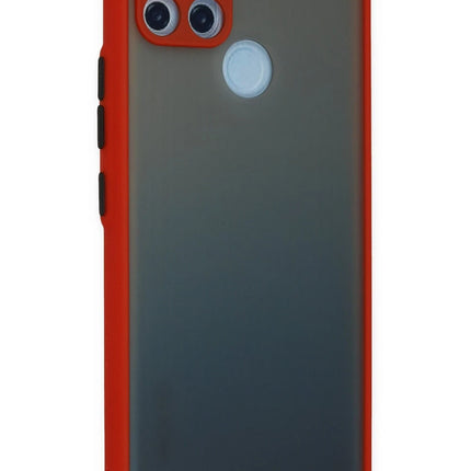 Realme C21Y Montreal Silikon Kapak Kılıf - Kırmızı 3