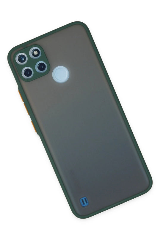 Realme C21Y Montreal Silikon Kapak Kılıf - Yeşil 2