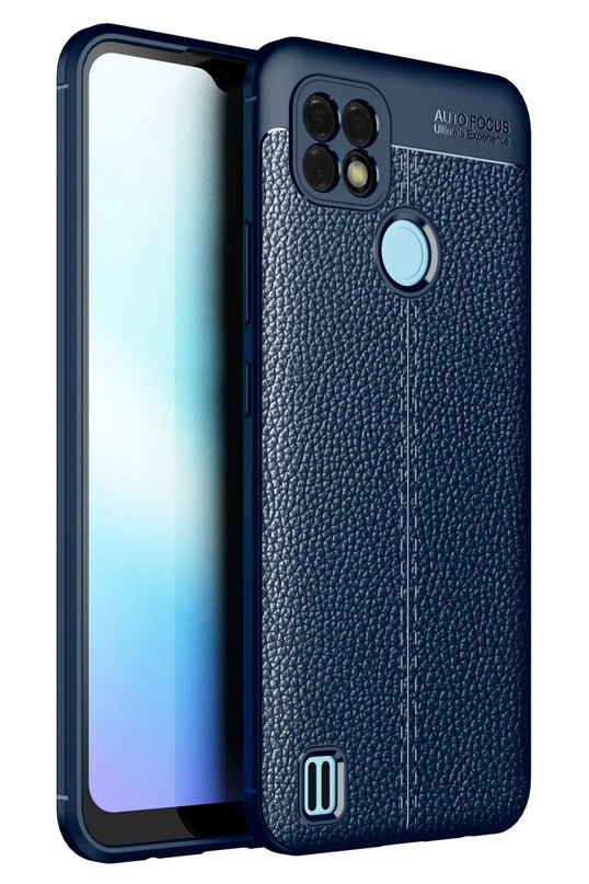 Realme C25 Auto Focus Kapak Kılıf - Lacivert