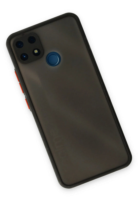 Realme C25 Montreal Silikon Kapak Kılıf - Siyah 3