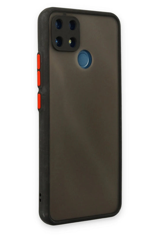 Realme C25 Montreal Silikon Kapak Kılıf - Siyah 2