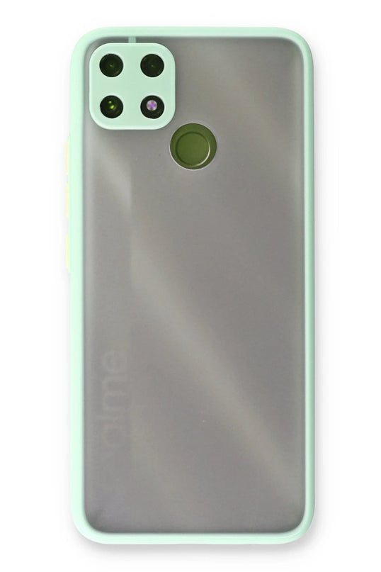 Realme C25 Montreal Silikon Kapak Kılıf - Turkuaz