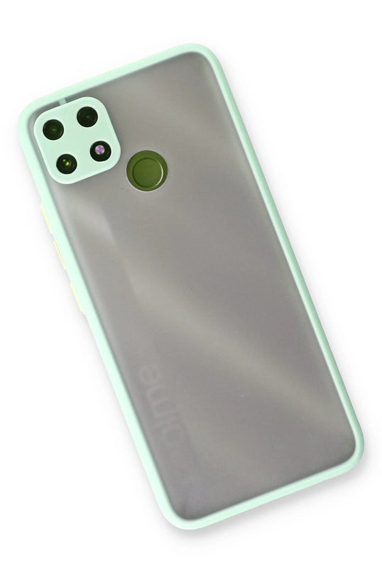Realme C25 Montreal Silikon Kapak Kılıf - Turkuaz 3