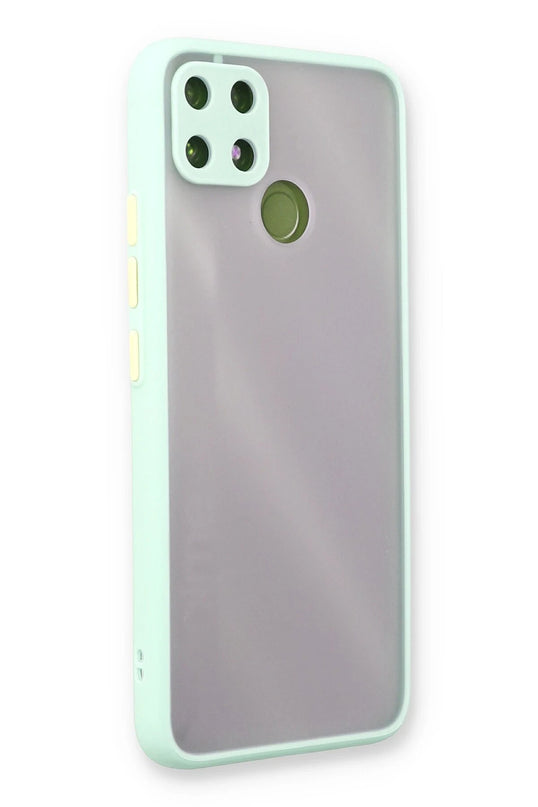 Realme C25 Montreal Silikon Kapak Kılıf - Turkuaz 2