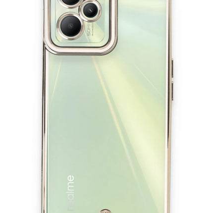 Realme C35 Liva Lens Silikon Kılıf - Beyaz