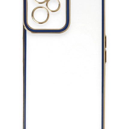Realme C35 Liva Lens Silikon Kılıf - Mavi 2