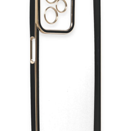 Realme C35 Liva Lens Silikon Kılıf - Siyah 3