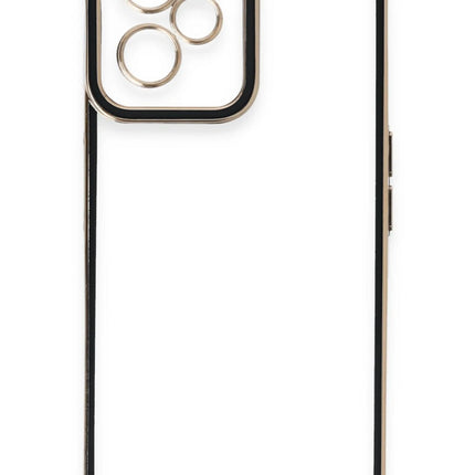 Realme C35 Liva Lens Silikon Kılıf - Siyah 2