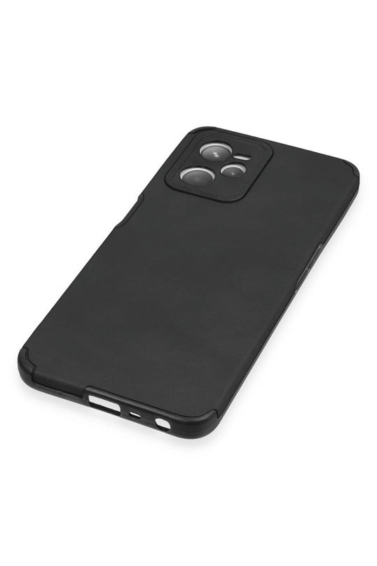 Realme C35 Loop Deri Silikon Kılıf - Siyah 4