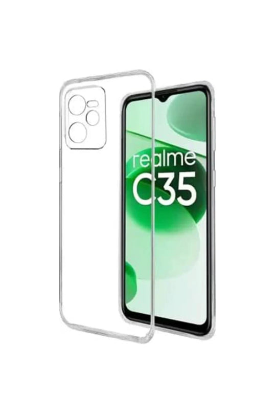 Realme C35 Lüx Şeffaf Silikon Kılıf 2