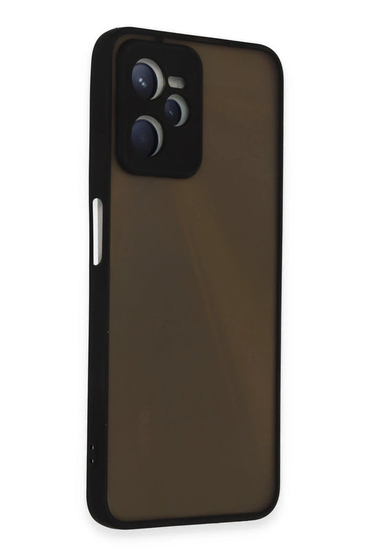 Realme C35 Montreal Silikon Kapak Kılıf - Siyah 2