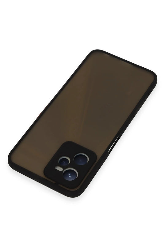 Realme C35 Montreal Silikon Kapak Kılıf - Siyah 3