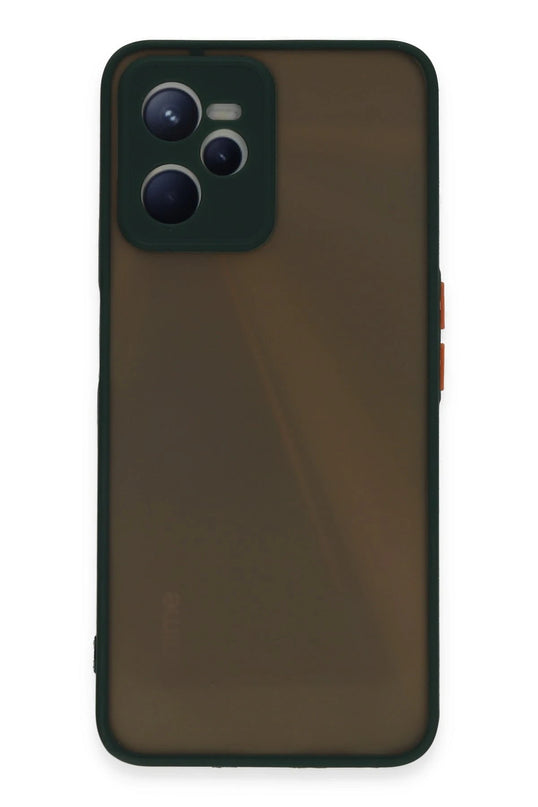 Realme C35 Montreal Silikon Kapak Kılıf - Yeşil