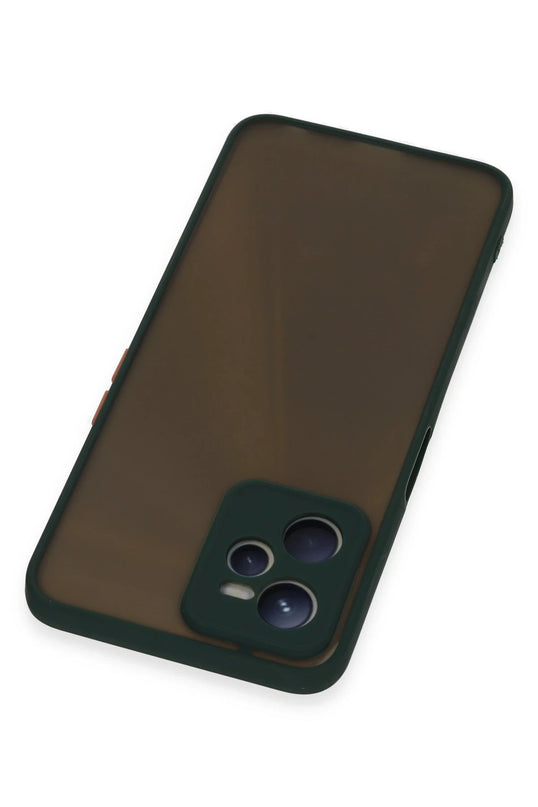 Realme C35 Montreal Silikon Kapak Kılıf - Yeşil 3