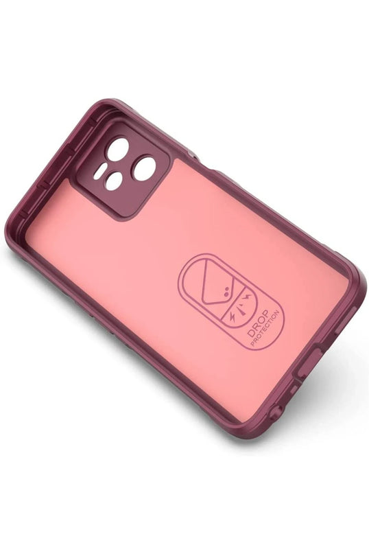 Realme C35 Optimum Silikon Kılıf - Bordo 4