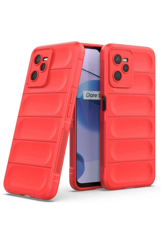 Realme C35 Optimum Silikon Kılıf - Kırmızı 2