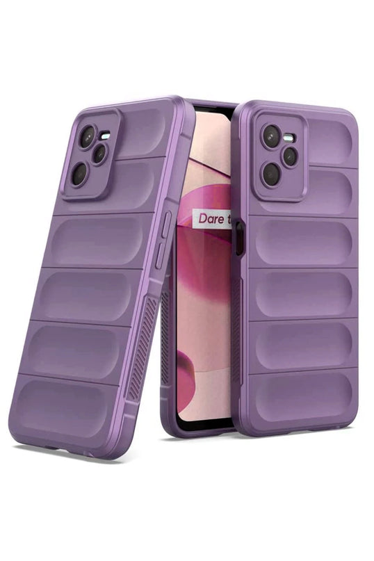 Realme C35 Optimum Silikon Kılıf - Mor 2