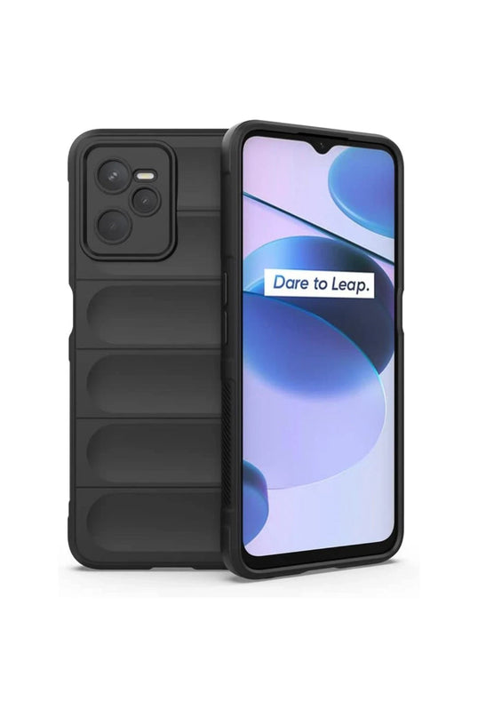 Realme C35 Optimum Silikon Kılıf - Siyah