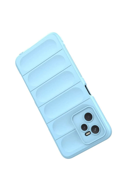 Realme C35 Optimum Silikon Kılıf - Sky Blue 5