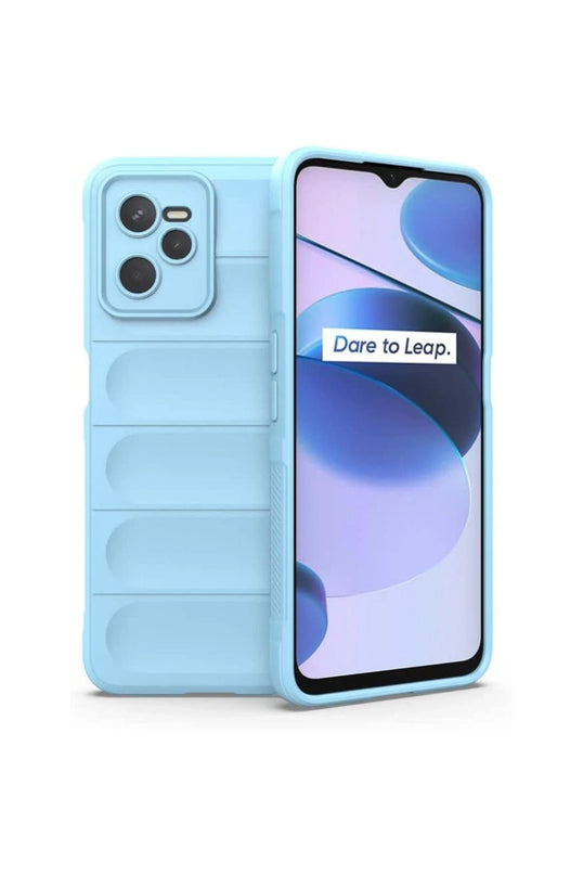 Realme C35 Optimum Silikon Kılıf - Sky Blue